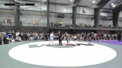 Junior Girls FS - 115 lbs Champ. Round 1 - Lucy Villa, WA vs Paisley Conway, OR