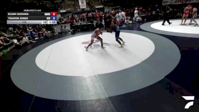 175 lbs Elijah Sudaria, MDWA - Mount Diablo Wrestling Association vs Travion Jones, IEWA - Inland Empire Wrestling Association