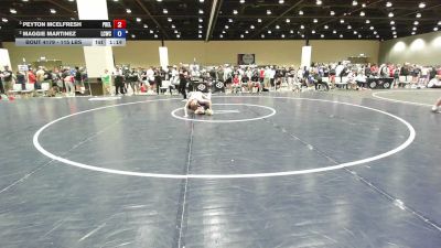 115 lbs Semis - Peyton McElfresh, Prodigy Elite vs Maggie Martinez, Lost City Wrestling Club