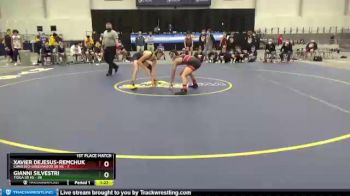 118 lbs Finals (4 Team) - Gianni Silvestri, Tioga Sr HS vs Xavier DeJesus-Remchuk, Canisteo-Greenwood Sr HS