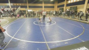 46 lbs Round Of 16 - Trey Mackintosh, Sanderson Wrestling Academy vs Bentley Currie, No Team