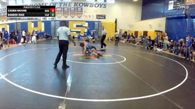 113 lbs Semifinals (8 Team) - Damien Ruiz, Clay vs Caden Moore, Charlotte Hs