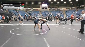 149 lbs 1st Place Match - Christian Lopez, Embry-Riddle (Ariz.) vs Kaden Fetterolf, Oklahoma City
