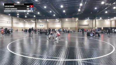 96 lbs Rr Rnd 1 - Lucas Bush, Heatwave Wrestling Club, FL vs Logan Quiroga, Spartan RTC @LHP