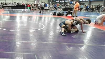 132 lbs Round Of 16 - Ethan Reynolds, MT vs Aj Stover, NJ
