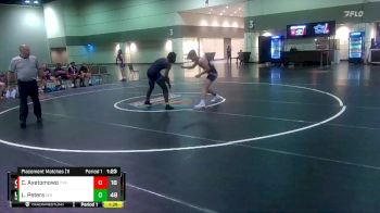 195 lbs Placement Matches (16 Team) - Caleb Ayetomowo, Hawkstyle Elite vs Lucas Peters, Richmond High