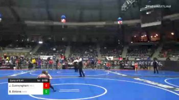 70 lbs Consolation - Jackson Cunnyngham, Oklahoma Wrestling Academy vs Blake Botone, Anadarko Youth Wrestling