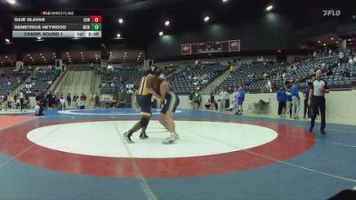 197 lbs Champ. Round 1 - Gaje Glavan, Cornerstone vs Demetrius Heywood, Reinhardt University (GA)