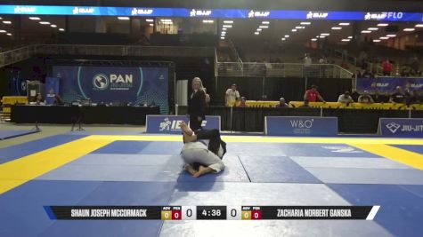 Zacharia Norbert Ganska vs Shaun Joseph Mccormack 2026 Pan Jiu Jitsu IBJJF Championship
