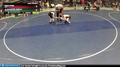 66 lbs Cons. Round 3 - Alexander Serna, Payson Pride Wrestling vs Nixx Park, JWC