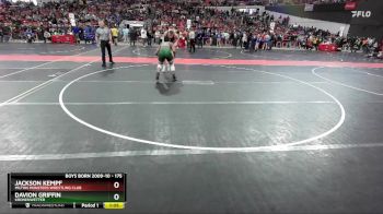 175 lbs Champ. Round 1 - Jackson Kempf, Milton Monsters Wrestling Club vs Davion Griffin, Kronenwetter