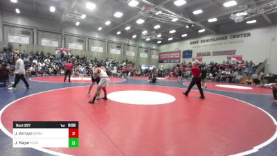 144 lbs Consi Of 32 #1 - Jonathan Arroyo, Kerman vs Joseph Najar, Evergreen Valley