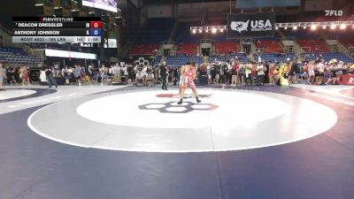 165 lbs Champ. Rd Of 64 - Deacon Dressler, IN vs Anthony Johnson, IL