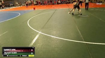 135 lbs Quarterfinals (8 Team) - Truman Olsem, F/MCC vs Garrett Kirk, STMA (St. Michael/Albertville)