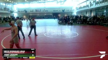 141 lbs Quarterfinal - Avery Leonard, Alvernia University vs Bryce Rodriguez-Uram, Washington And Jefferson College