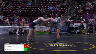 285 lbs Round Of 16 - Brenan Morgan, Central Valley vs Aiden Hidlay, Central Columbia