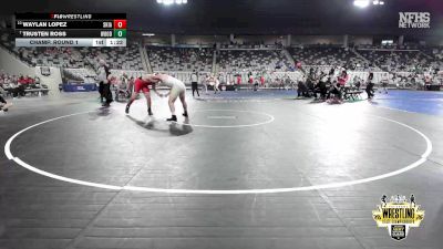 B4A-215 lbs Champ. Round 1 - Trusten Ross, Woodward vs Waylan Lopez, Skiatook