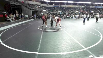 288 lbs Quarterfinal - Chase Baker, Takedown Express Wrestling Club vs Kunian Kuany, CIWC Team Intensity