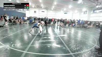 135 lbs 3rd Place - Mason Spence, OH vs Tarik Shalhout, MI