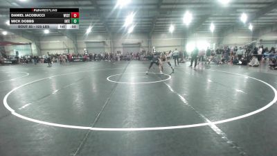 125 lbs Consi Of 32 #2 - Daniel Jacobucci, Westshore Wrestling Club vs Mick Dobbs, Interior Grappling Academy