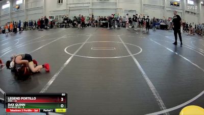 80 lbs Round 3 (10 Team) - Legend Portillo, DWA vs Dax Quinn, Rambler WC