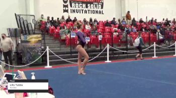 Lilly Tubbs - Floor, Acrotex - 2021 Region 3 Women's Championships