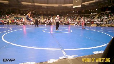 110 lbs Consi Of 32 #2 - Wyatt Strick, CircleS Training Center vs Kohen Kuhse, Hutchinson