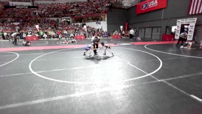 66 lbs Champ. Round 2 - Ty Collins, Campbellsport vs Max Weiler, Auburndale