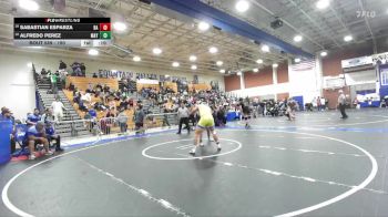 190 lbs Cons. Round 4 - Sabastian Esparza, Bishop Amat vs Alfredo Perez, Mayfair