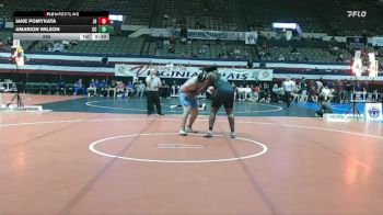 285 lbs Placement (16 Team) - Jake Pomykata, Johns Hopkins vs Amarion Wilson, Greensboro College