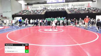 140 lbs Round Of 16 - Major Morton, Georgia vs Xavier Edmerson, Bremen Takedown Club