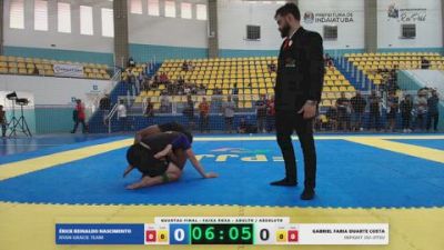 ÉRICK REINALDO NASCIMENTO vs GABRIEL FARIA DUARTE COSTA 2026 FPJJ Campeonato Paulista Sem Kimono