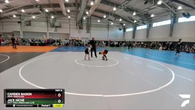 83 lbs Cons. Round 3 - Camden Baskin, MAAC Wrestling vs Jace Niche, Katy Area Wrestling Club