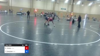 125 lbs Semifinal - Ericson Ej Coney, Youth Impact Center Wrestling Club vs Tomas Campian, Gladiator Wrestling Academy