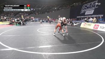 6A Boys 138 lbs Cons. Round 4 - Elliot Wullbrandt, Clackamas Boys vs Elias Rush, Roseburg Boys