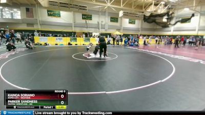 35 lbs Round 5 - Kainoa Soriano, Rapid City - Westside vs Parker Sandness, MATPAC Wrestling - ND