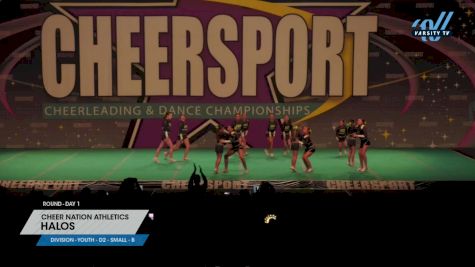 Cheer Nation Athletics - Halos [2024 L1 Youth - D2 - Small - B Day 1] 2024 CHEERSPORT National All Star Cheerleading Championship