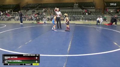 59 lbs Round 4 - Leyton Campbell, Iowa vs Ridge Mittag, Iowa