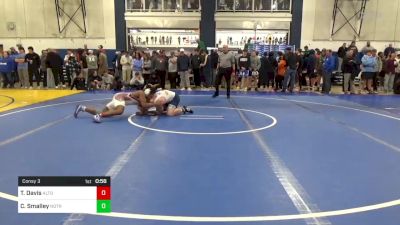 189 lbs Consy 3 - Tykear Davis, Altoona vs Connor Smalley, Notre Dame GP