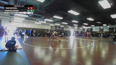 126 lbs Champ. Round 2 - Nate Mitchell, Del Oro vs Christian Arvizu, De La Salle