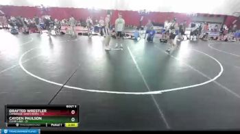 160 lbs Round 3 (4 Team) - Cayden Paulson, Clear Lake vs Drafted Wrestler, Cambridge-Isanti White