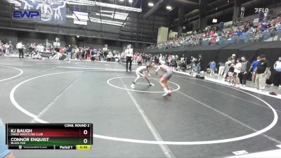 72 lbs Cons. Round 2 - Kj Baugh, Maize Wrestling Club vs Connor Enquist, Black Fox