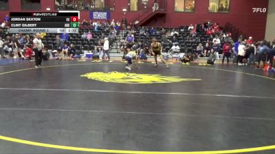 141 lbs Champ. Round 3 - Clint Gilbert, Andrew College vs Jordan Sexton, Emmanuel College