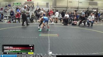 67 lbs Round 5 (6 Team) - Chase Miller-Smith, Donahue WA vs Ryder Gill, American Gladiators-Venom