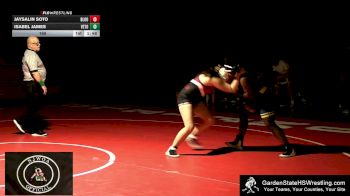 165 lbs Jaysalin Soto, Bloomfield vs Isabel James, Vernon Township