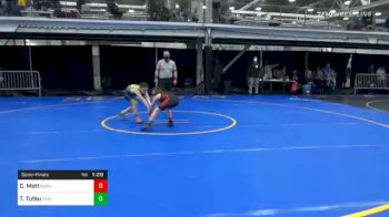 94 lbs Semifinal - Caleb Mott, Barn Brothers vs Tanner Tutku, Vhw