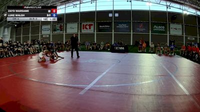 100 lbs Zayd Warsame, Oregon vs Luke Walsh, Iowa Red
