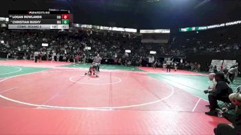 96 lbs Cons. Round 6 - Christian Bushy, BEASTA vs Logan Rowlands, EAG2