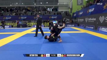 Ryan Castilho Cabral De Almeida vs Detion Tefa 2025 European Jiu-Jitsu IBJJF Championship