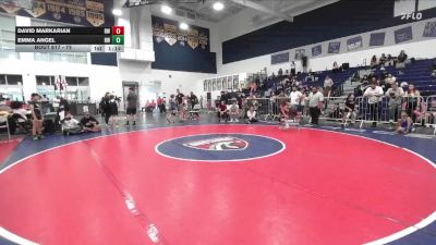 75 lbs Cons. Round 3 - Emma Angel, Reign WC vs David Markarian, Reign WC